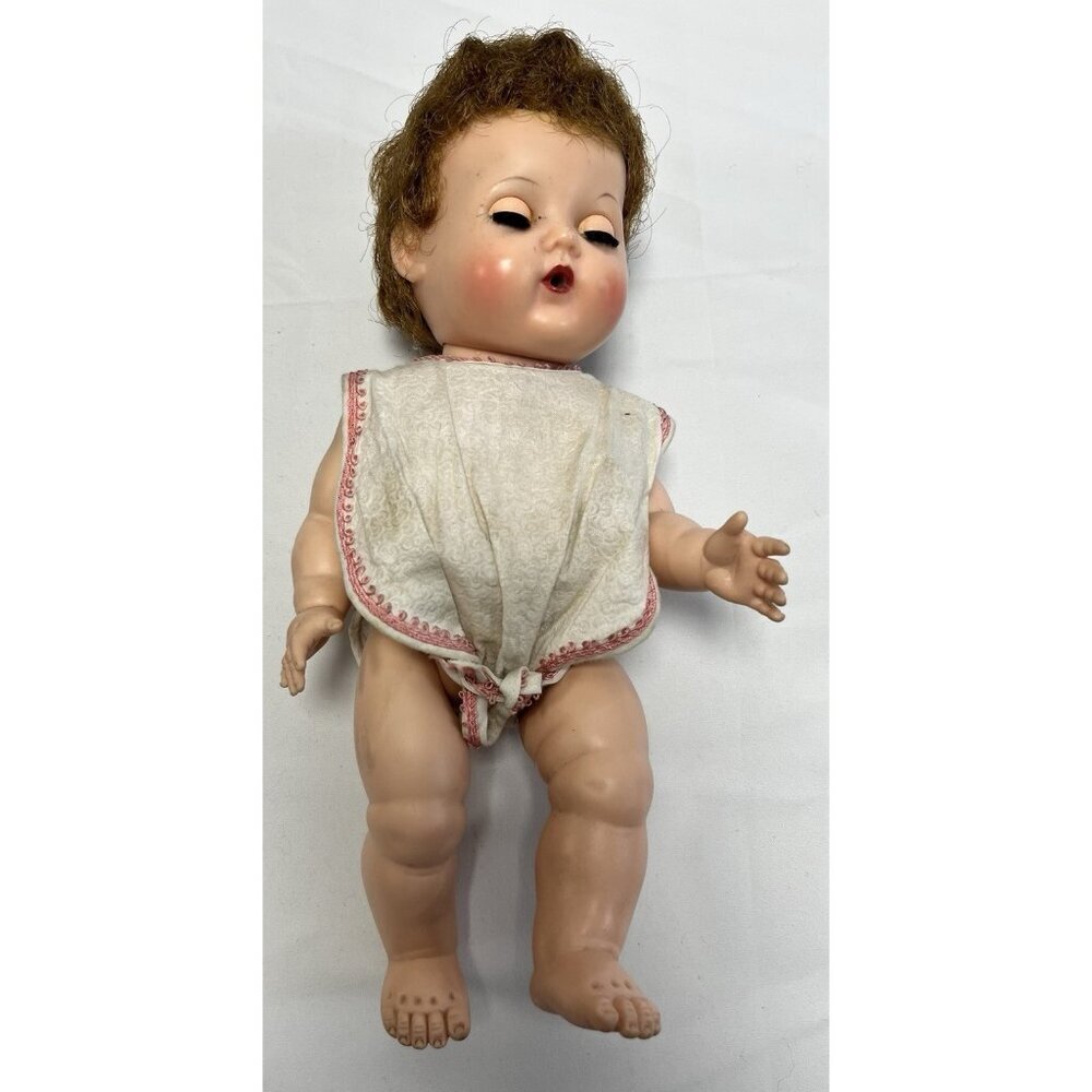 Huge Lot 1950’s Tiny Tears Doll 15” Original Case/Clothing/Etc 136 Pieces 🍼